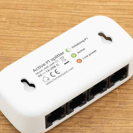 HomeWizard Actieve P1 Splitter – Slimme Energieverdeling