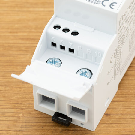 HomeWizard HomeWizard Wi-Fi kWh Meter 1-fase – Slim energieverbruik meten voor zonnepanelen, laadpaal en warmtepomp