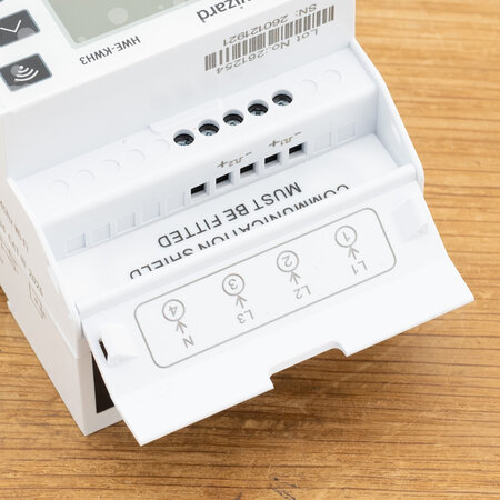 HomeWizard HomeWizard Wi-Fi kWh Meter 3-fase – Slim energieverbruik meten voor zonnepanelen, laadpaal en warmtepomp