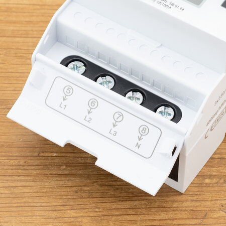 HomeWizard HomeWizard Wi-Fi kWh Meter 3-fase – Slim energieverbruik meten voor zonnepanelen, laadpaal en warmtepomp