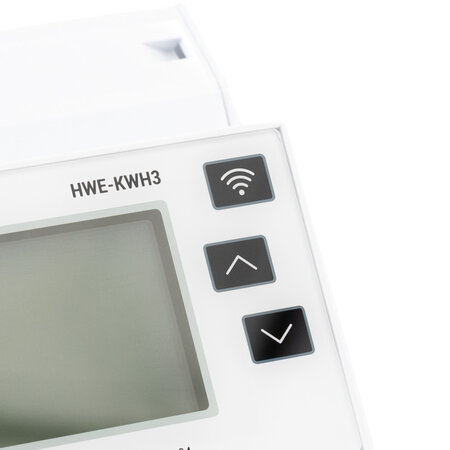 HomeWizard HomeWizard Wi-Fi kWh Meter 3-fase – Slim energieverbruik meten voor zonnepanelen, laadpaal en warmtepomp