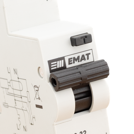 EMAT Aardlekautomaat B 16A 30mA 1P+N