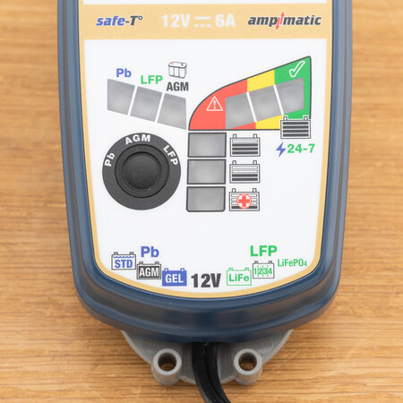 Tecmate OptiMate 6 Select V2 | 12V acculader auto & motor