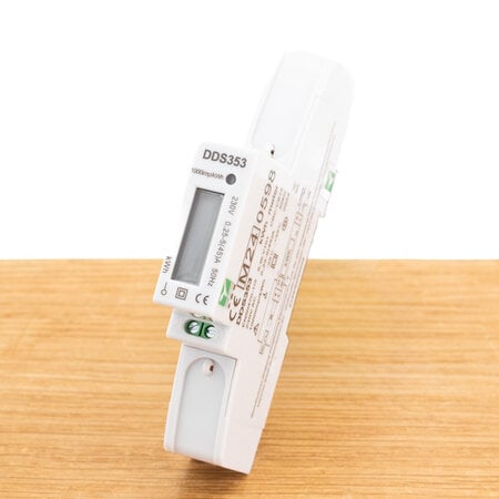 EMAT kWh meter 45A 1-fase Dinrail Digitaal MID Gekeurd