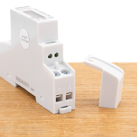 EMAT kWh meter 45A 1-fase Dinrail Digitaal MID Gekeurd