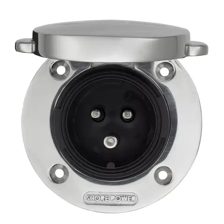 Victron Walstroom invoer/inlet 16A RVS