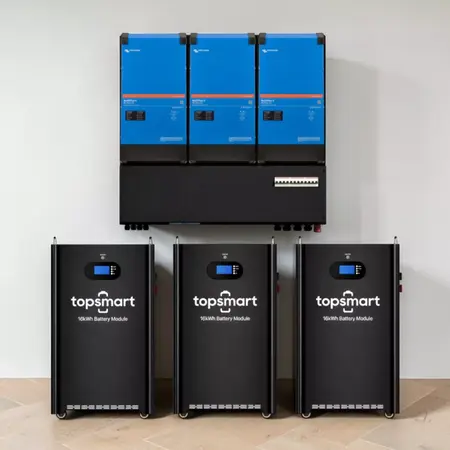 Victron TopSmart ESS | 3-fase 19,5 kW 48 kWh | slimme thuisbatterij