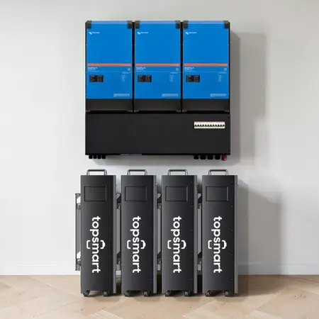 Victron TopSmart ESS | 3-fase 19,5 kW 64 kWh | slimme thuisbatterij