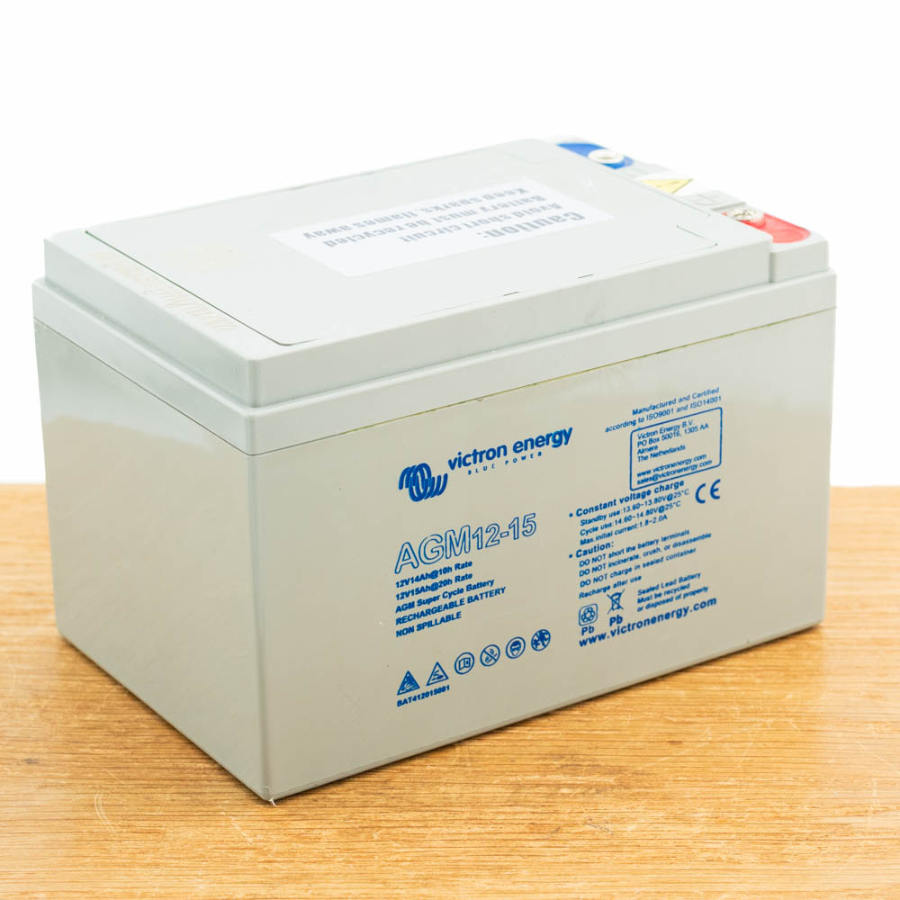 AGM 12V/15Ah Super Cycle Accu - M5 Insert
