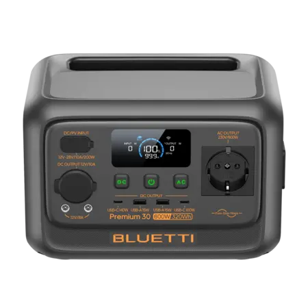 Bluetti Premium mobiel 30 V2 powerstation 600W / 320Wh