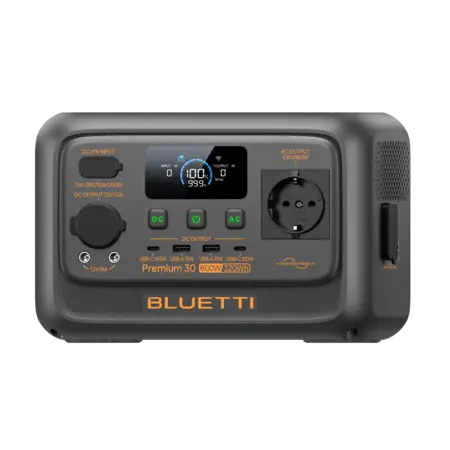Bluetti Premium mobiel 30 V2 powerstation 600W / 320Wh