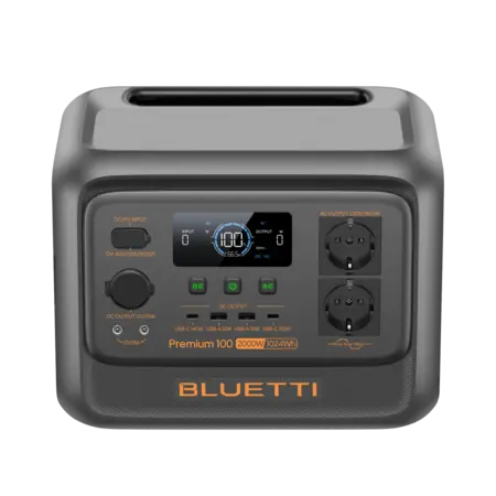 Bluetti Premium mobiel 100 V2 powerstation 2000W / 1024Wh