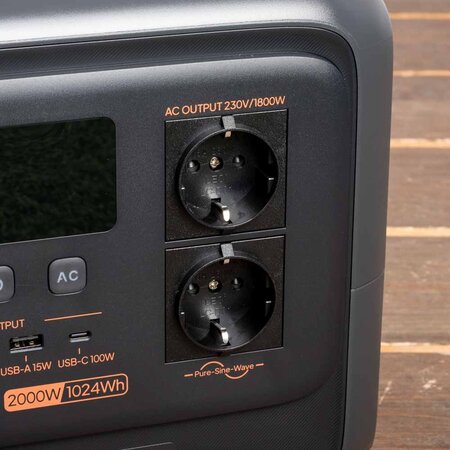 Bluetti Premium mobiel 100 V2 powerstation 2000W / 1024Wh
