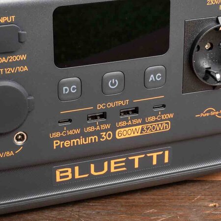 Bluetti Premium mobiel 30 V2 powerstation 600W / 320Wh