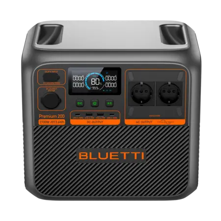 Bluetti Premium mobiel 200 V2 powerstation 2700W / 2073,6Wh
