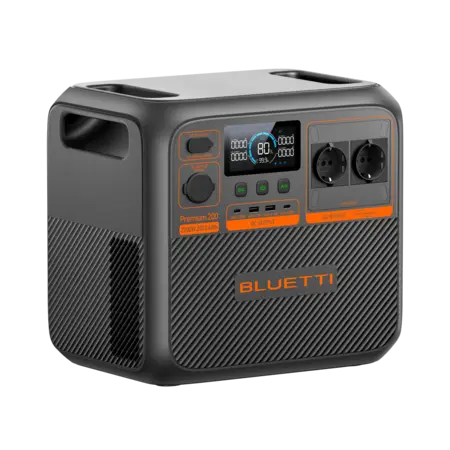 Bluetti Premium mobiel 200 V2 powerstation 2700W / 2073,6Wh