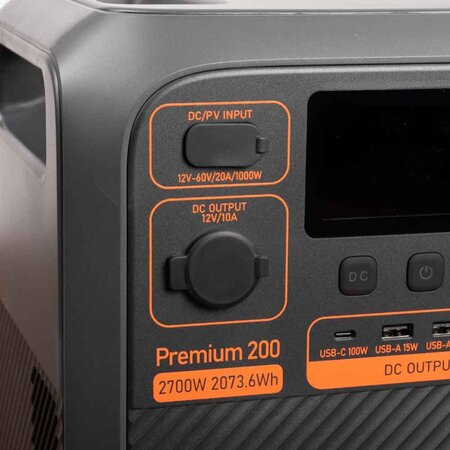 Bluetti Premium mobiel 200 V2 powerstation 2700W / 2073,6Wh