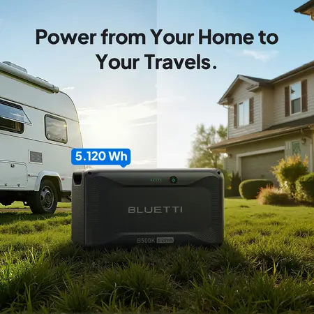 Bluetti Uitbreidingsbatterij B500K voor Apex 300 + CA90 kabel