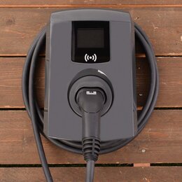 Alfen Eve Single Plus - 3 x 32A - 5 meter vaste kabel - RFID - E-Flux - Load Balancing - Grijs