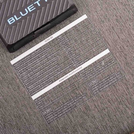 Bluetti 60W draagbaar en opvouwbaar zonnepaneel