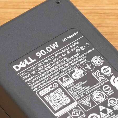 Dell Laptop oplader AC Adapter 90W | 4.5 x 1.7
