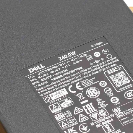 Dell Laptop oplader AC Adapter 240W | plug 7,4 x 5,0