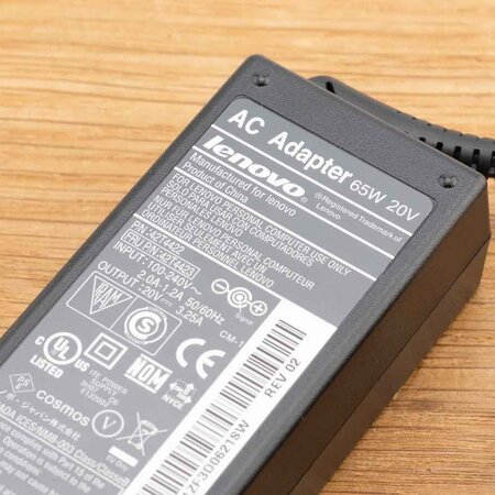 Lenovo Laptop oplader AC Adapter 65W | plug: 7,9 x 5,5