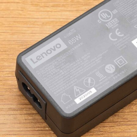 Lenovo Laptop oplader AC Adapter 65W met Lenovo square plug