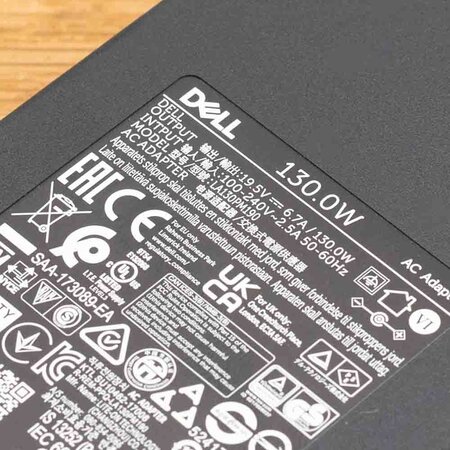 Dell Laptop oplader AC Adapter 130W Slimline