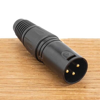 XLR M3P Losse Stekker