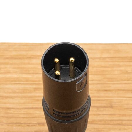 XLR M3P Ronde 3 Polige Losse Stekker