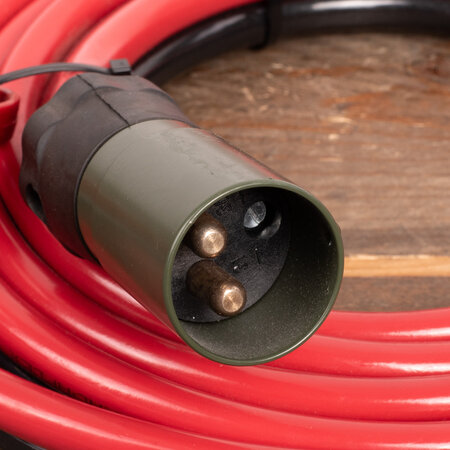 Schumacher Kabel met NATO stekker 24V – 4m x 50mm²