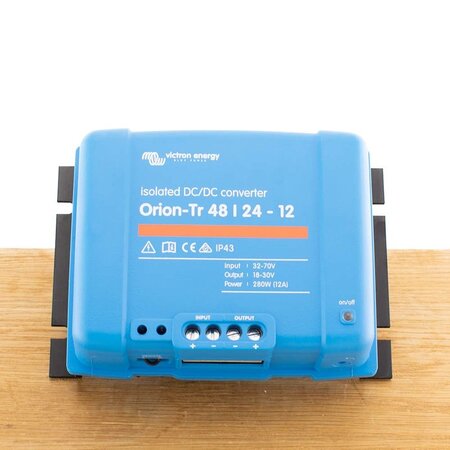 Victron Orion-Tr 48/24-12A (280W) Geïsoleerd - Gebruikssporen