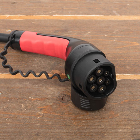 Carpoint Spiraalkabel type 2 - 3 fase 32A - 6 meter - 2,5 meter