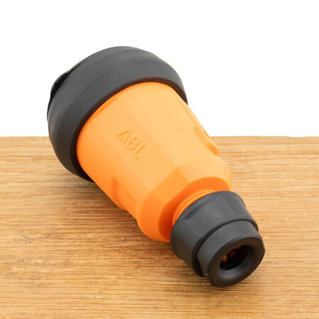 ABL Hightech koppeling SCHUKO Elamid oranje kraag IP44 Type 1580