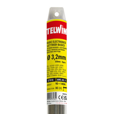 Telwin Basische Laselektroden - 3,2 mm - 350 mm - 8 stuks