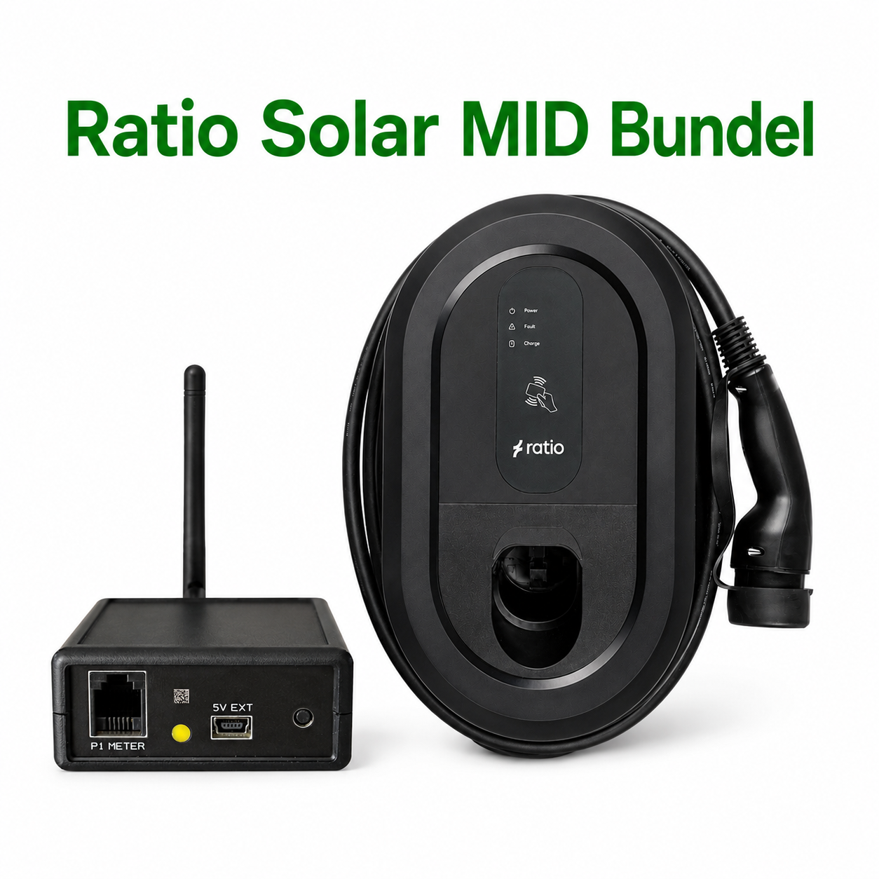 Bundel Solar MID Laadstation 7,5 meter + Loadbalancing
