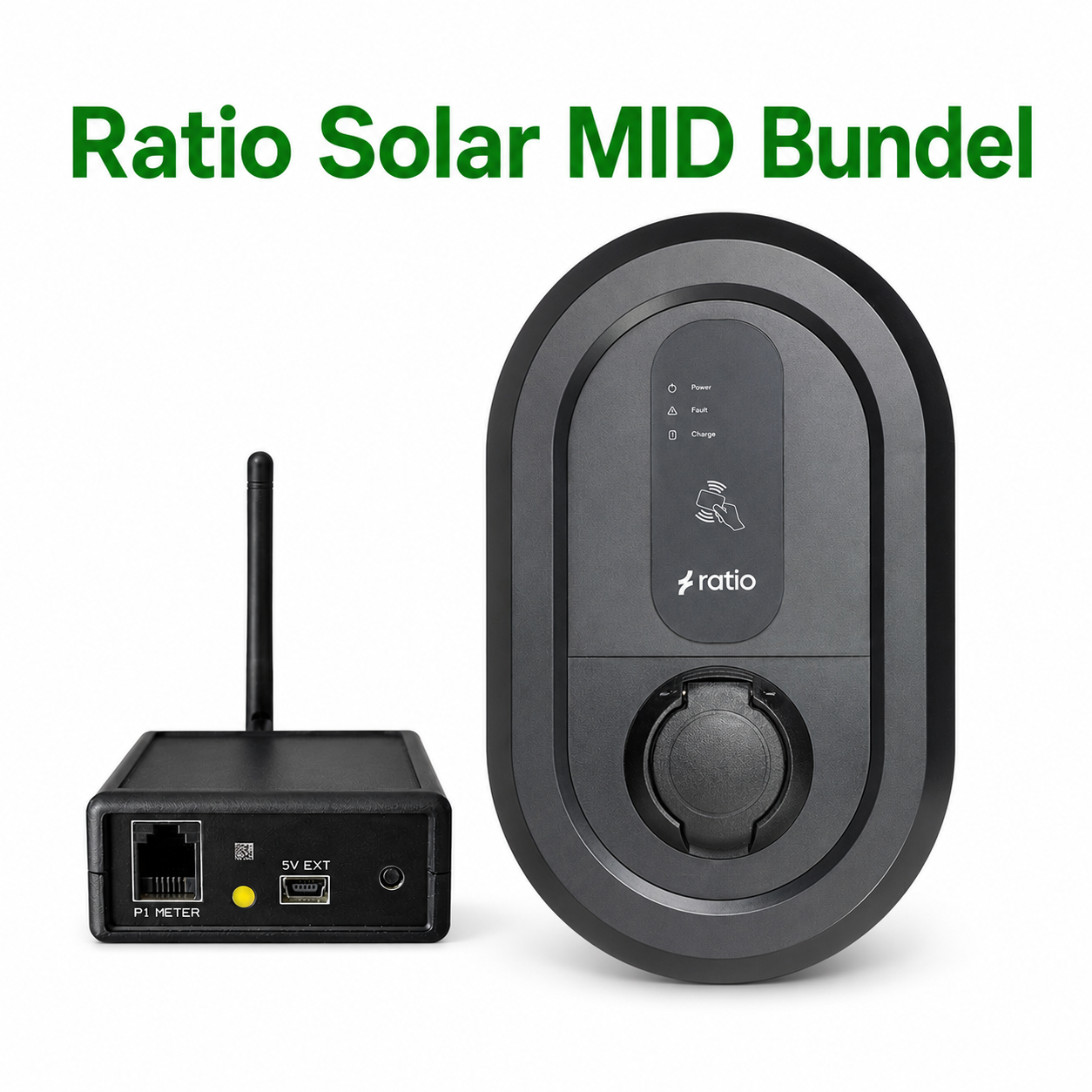 Bundel Solar MID Laadstation Socket + Loadbalancing
