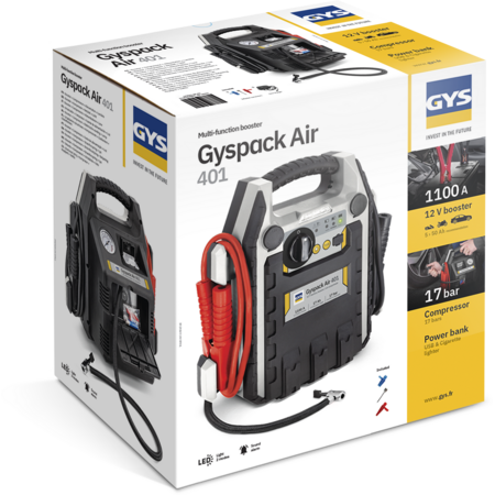 GYS GYSpack Air 401 - Jumpstarter en Compressor