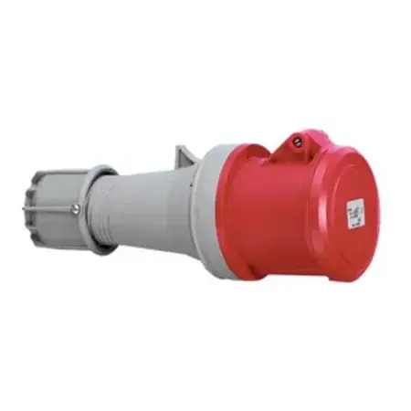 ABL K53S30 CEE koppeling 63A 5-polig 400V IP44 met pilootcontact IEC 60309 rood