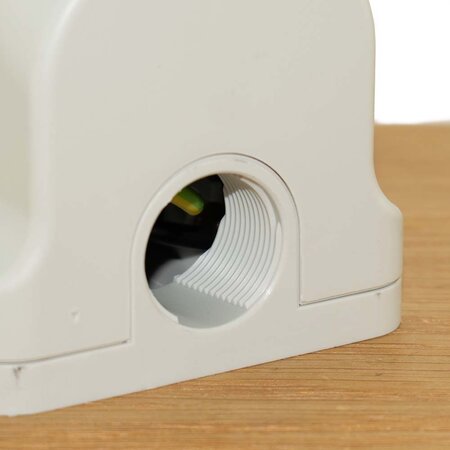 ABL ABL CEE combi wandcontactdoos 16A 5-polig 400V met geïntegreerde 230V Schuko-contactdoos, IP44, voorgemonteerd en intern bedraad