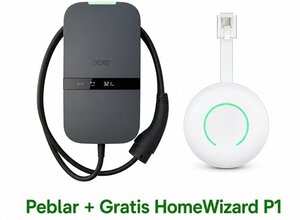 Gratis HomeWizard P1 bij Peblar laadstation