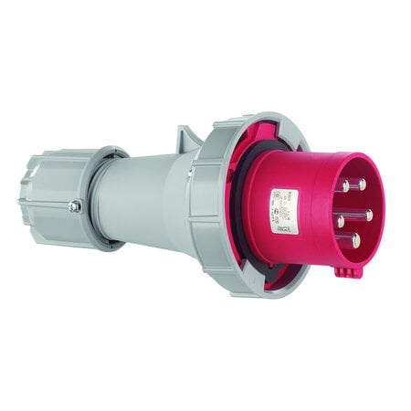 ABL CEE stekker 63A 5-polig (S53S35) 400V 6h IP67 rood HighPower