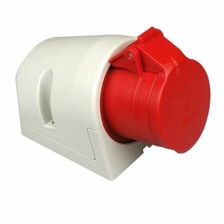 ABL CEE wandcontactdoos opbouw 32A 5-polig 400V 6h IP44 rood