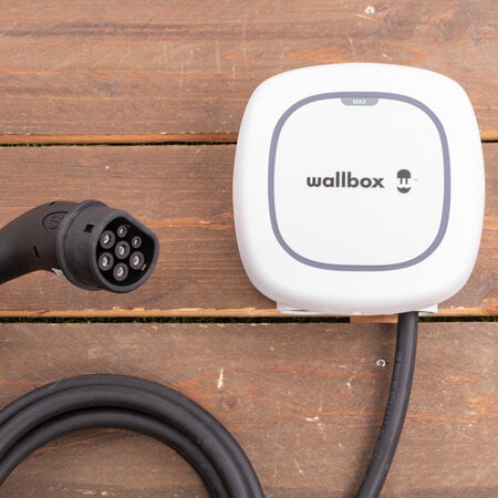 Wallbox Pulsar Max 7,4 kW - Retour - EV Laadstation Wit type 2 met vaste rechte laadkabel - Copy
