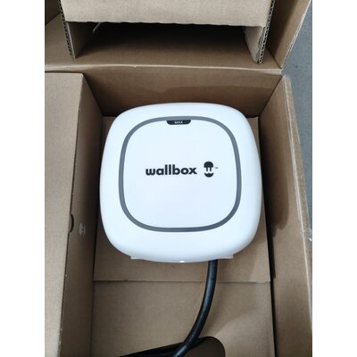 Wallbox Pulsar Max 7,4 kW - Retour - EV Laadstation Wit type 2 met vaste rechte laadkabel