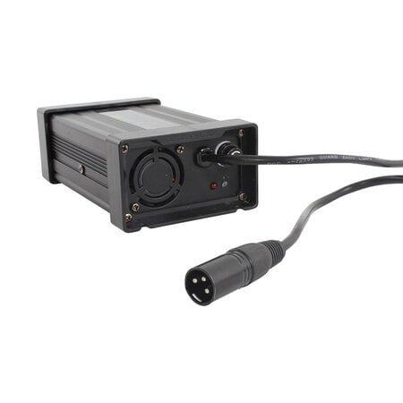 BatteryLabs MegaCharge Gel 24V 10A - XLR Stekker - Retour