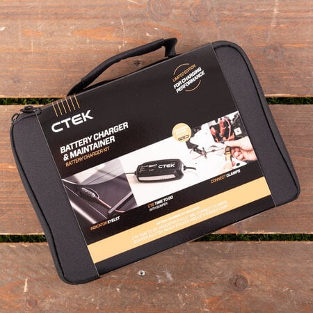 CTEK CT5 TIME TO GO - Bundel met Opbergkoffer, Indicator Eyelets en Bumper - Zonder Wikkel