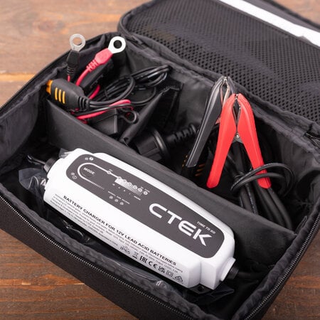 CTEK CT5 TIME TO GO - Bundel met Opbergkoffer, Indicator Eyelets en Bumper - Zonder Wikkel