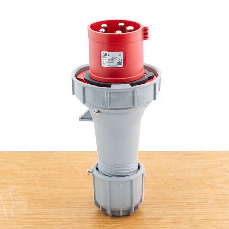 ABL CEE stekker 63A 5-polig (S53S35) 400V 6h IP67 rood HighPower